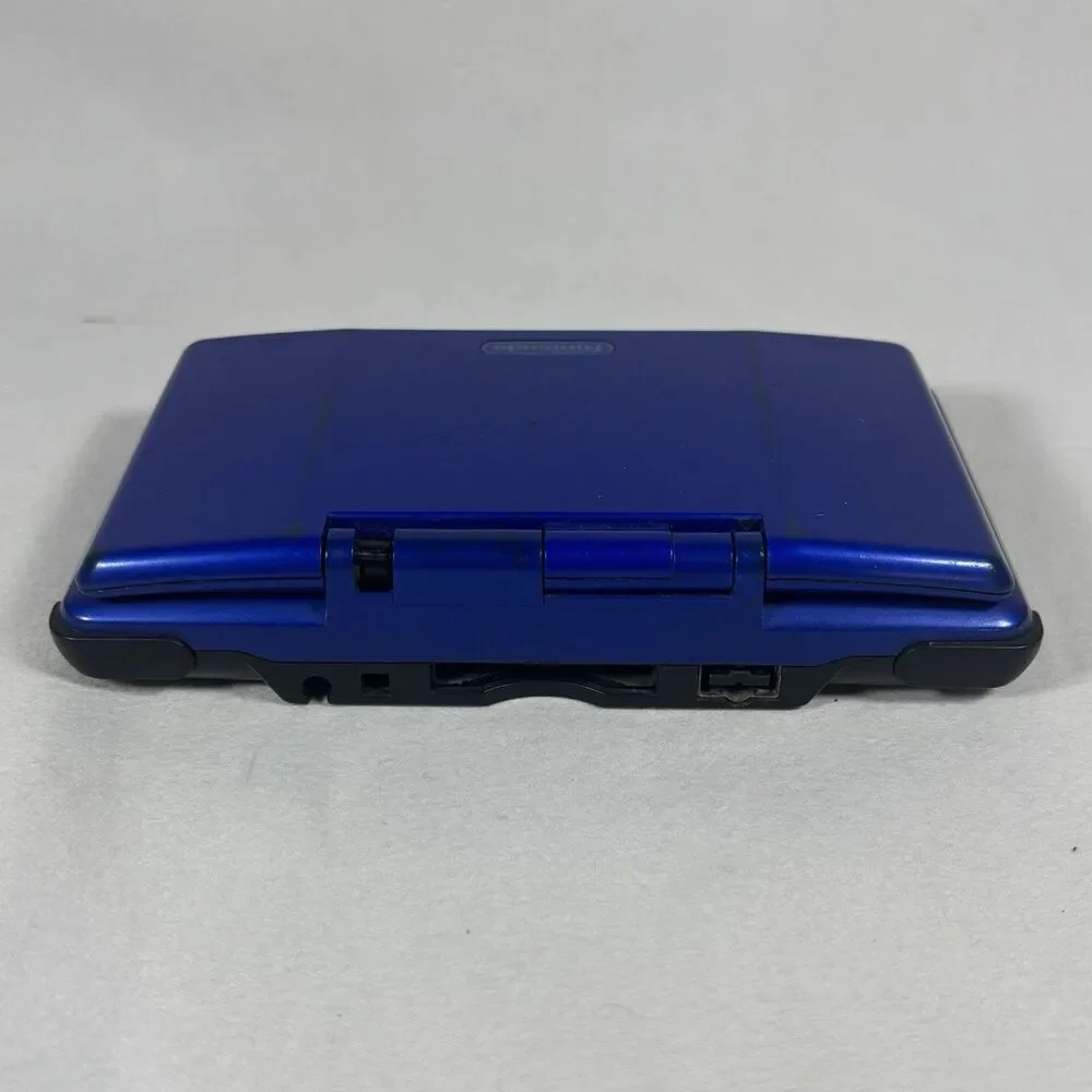 Nintendo DS Original Blue NTR-001 No Power. Broken Hinge For Parts/repair